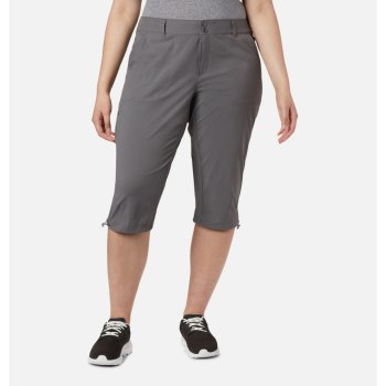 Columbia Broek Dames, Saturday Trail II Knee Pant Plus Sizes Grijs, 31SACEYMP